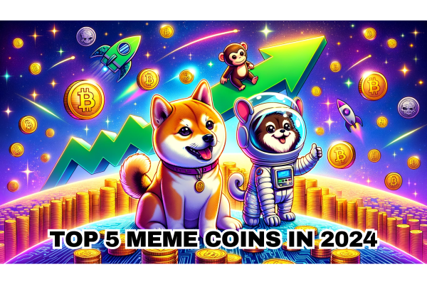 Top-5-Meme-Coins-in-2024_-Meet-the-Trendsetters-DogeCoin-ApeMax-Shiba-Inu-Bonk-Corgi-AI-fotor-2024020121537